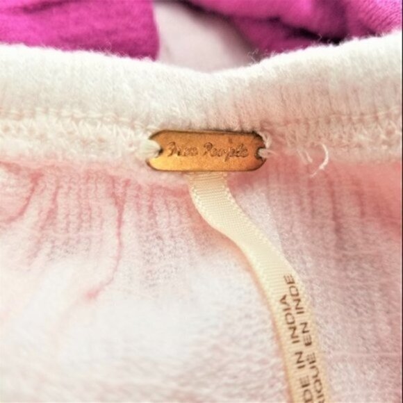 NWOT Free People Cora Lee Pink Off Shoulder Top - Picture 7 of 8